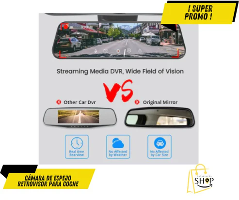 Miniatura 4 de Cámara de espejo retrovisor para coche C